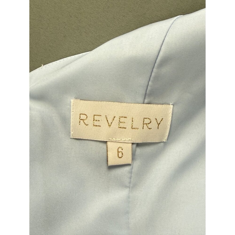 NWT Revelry Madeline Convertible Chiffon Dress Size 6 Regular $228 - Picture 7 of 10